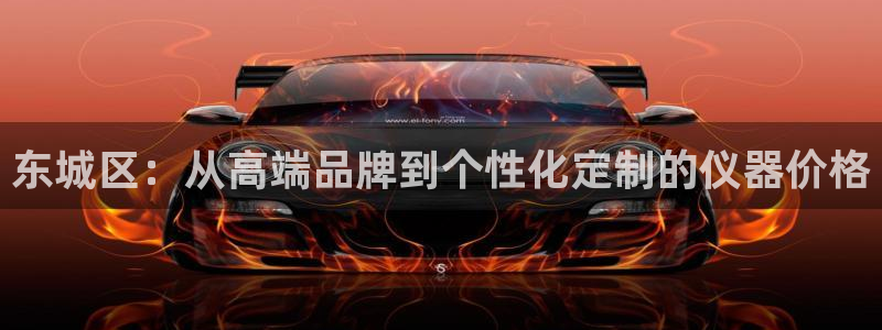 意昂体育3平台：东城区：从高端品牌到个性化定制的仪器价格