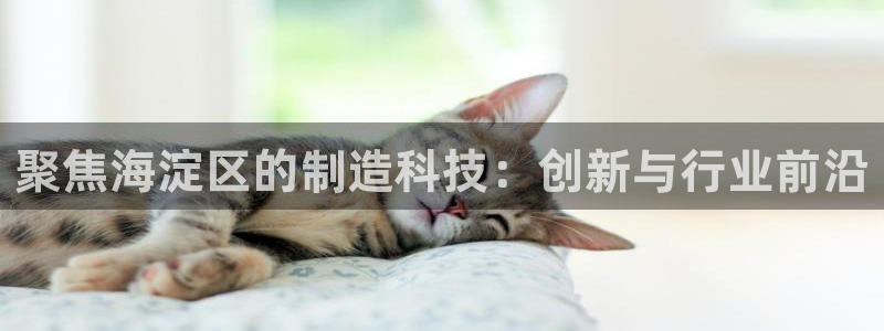 意昂体育3平台是正规平台吗知乎：聚焦海淀区的制造科技：创新与