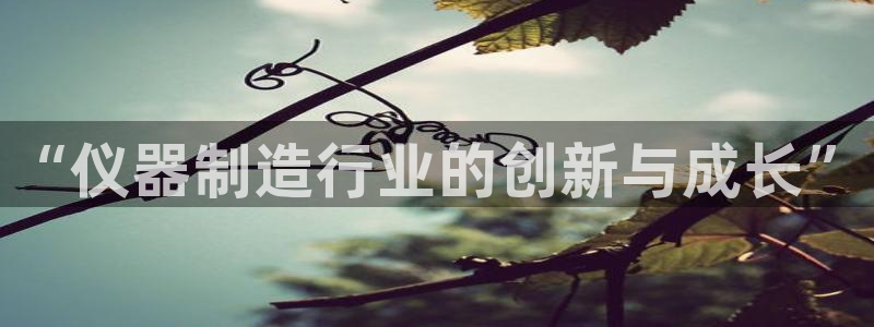 意昂体育3招商电话号码查询是多少：“仪器制造行业的创新与成长