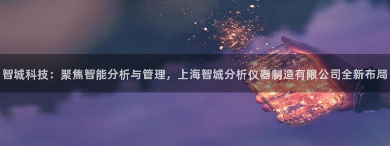 海南意昂体育3：智城科技：聚焦智能分析与管理，上海智城分析仪