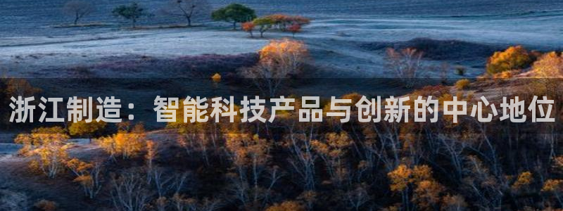 意昂体育3官方客服电话：浙江制造：智能科技产品与创新的中心地