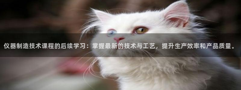 意昂体育3招商电话地址查询：仪器制造技术课程的后续学习：掌握